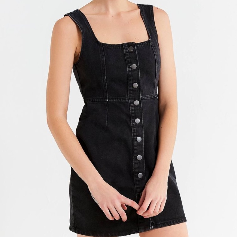 Bodycon Black Denim dress